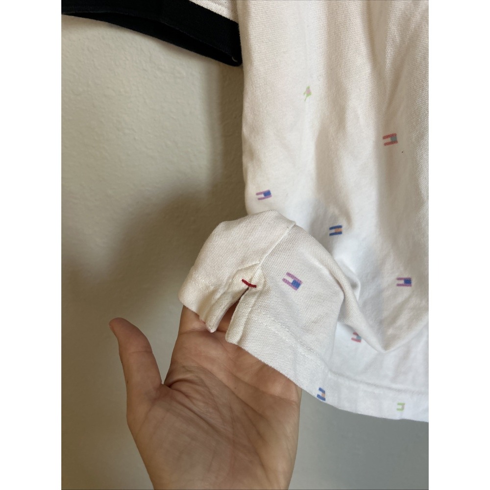 Tommy Hilfiger Men's L Polo Shirt Short Sleeve Golf Collared Custom Fit - Picture 3 of 6